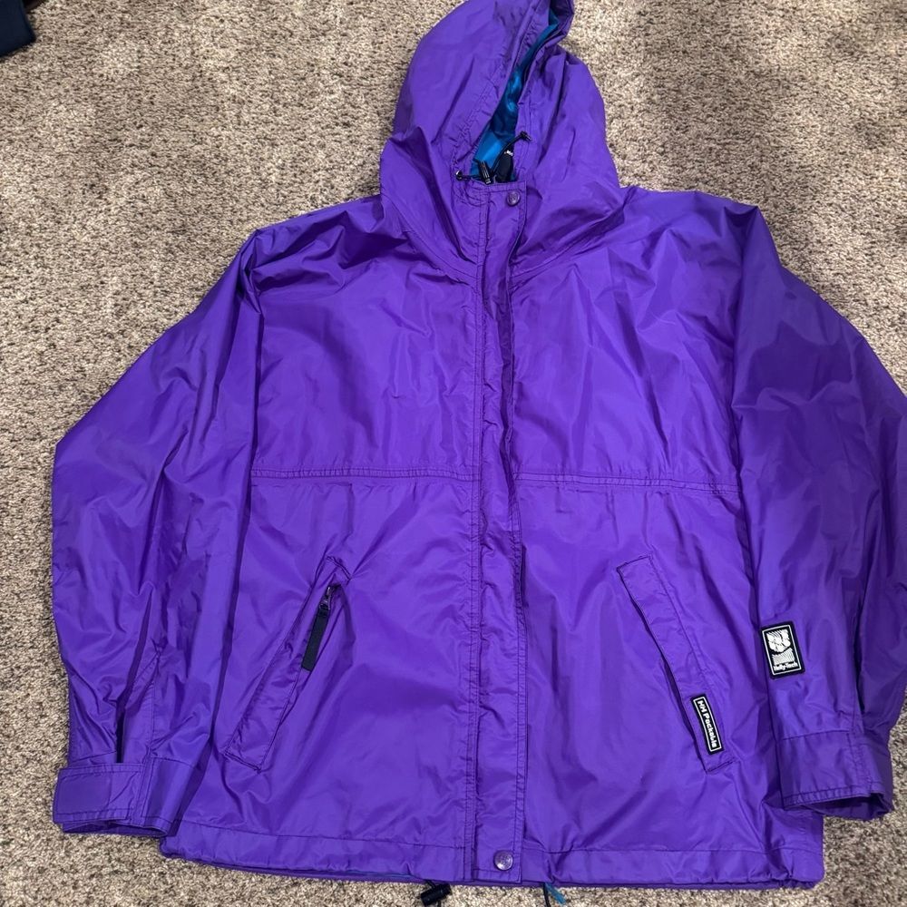 Vintage Helly Hansen Helly-Tech Packable Jacket – Purple / Teal – Size M